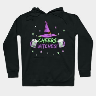 Funny Witch Design - Cheers Witches! Hoodie